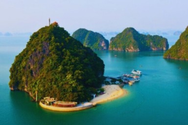 Halong Bay - Titop Island - Drum Cave - Trinh Nu cave - Cua Van Fishing Village (B, L, D)